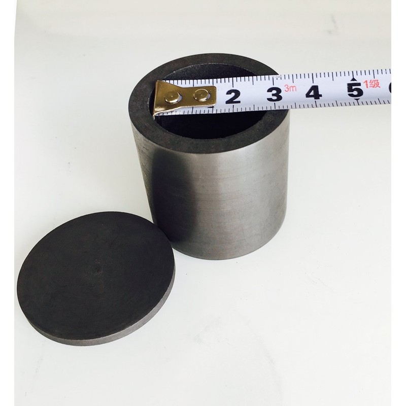 OTOOLWORLD Smelting Lab Graphite Crucible with Cover Lab Supply 40MM