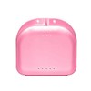 Doyeemei 1 x Dental Orthodontic Retainer Box Mouth Tray Pink