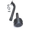 AR-Sport Erect Exhaust Pipe Muffler 1 inch male thread for: