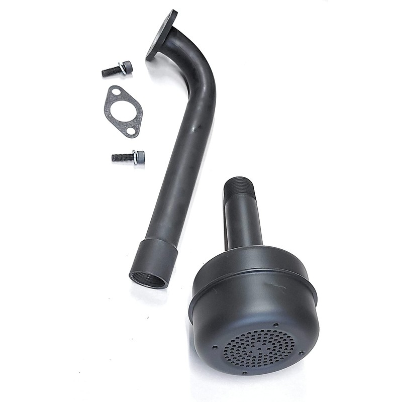 AR-Sport Erect Exhaust Pipe Muffler 1 inch male thread for: