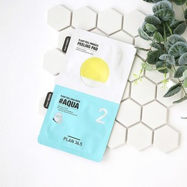 Plan 36.5 Plant Cell 2-Step Moisture Filling Aqua Peel Mask 5pcs / 플랜36.5 플랜트 셀 2스텝 수분충전 아쿠아필 마스크 5매입