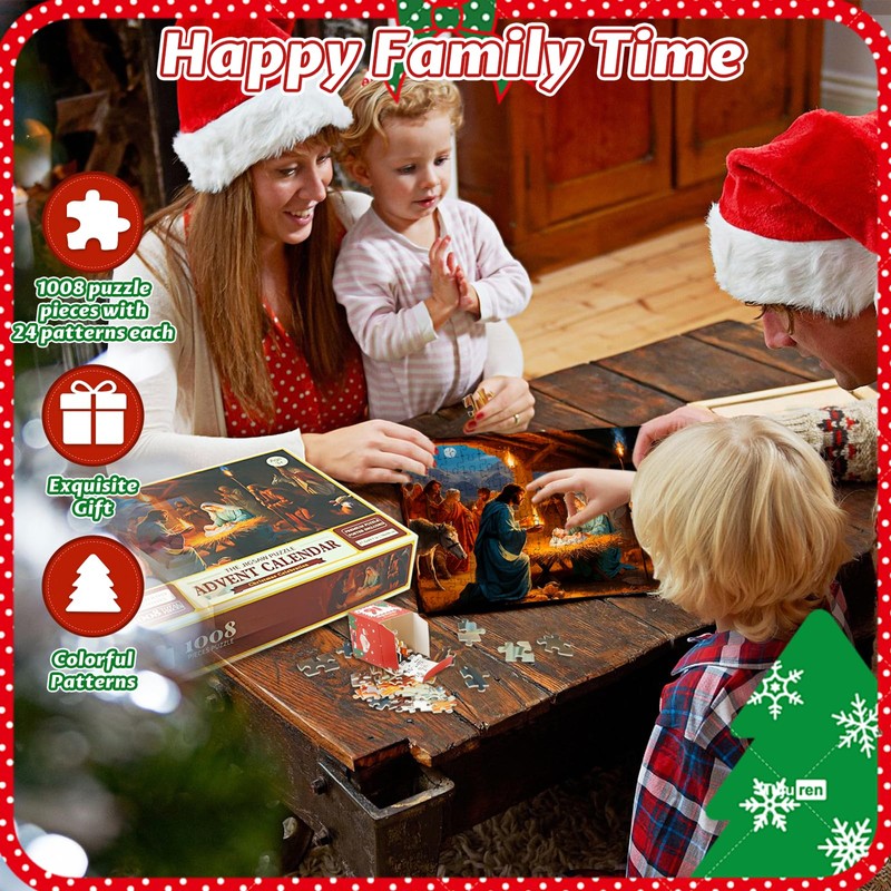 Puzzles-24 Boxes - 1008 Pieces