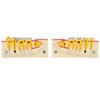 Right Lower Posterior Tooth Model 2X Magnification Detachable Resin Tooth