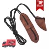 Leather Phobia Traditional Leather Bow Stringer Brown Archery Bowstring Recurve
