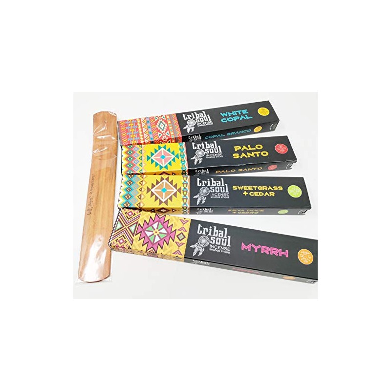 Tribal Soul Incense Smudge Sticks - Palo Santo, White Copal,