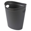 Addis 518077 Plastic Waste Paper Bathroom Bedroom Office Trash Bin,