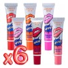 Labial Tinta Indeleble Larga Duración Peel Off Lip Gloss F