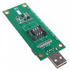 CY Adaptador Mini PCI-E inalámbrico WWAN a USB Tarjeta con ranura para tarjeta SIM Módulo Herramientas de prueba para módulo inalámbrico 3G/4G/5G LTE Tarjeta módem