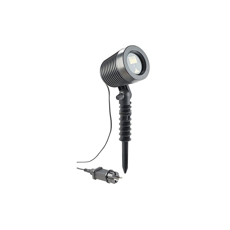Lunartec Laser Projector: Laser Projector, Moving Star Rain Light Effect,