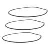 Sosoport 9pcs Bar Stool Floor Protectors Super-Slip Rubber Ring for