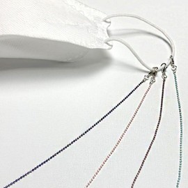 Women's Pastel Fashion Mask Strap Necklace Holder Mask Strap Mint/FREE 2ea