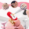 KOLZEMV Set of 2 Nail Stands, Acrylic Nails Art Practice