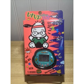 RakuRaku Rare Electronic Virtual Pet Vivy Dog Puppy Blue Teal New In Box HTF