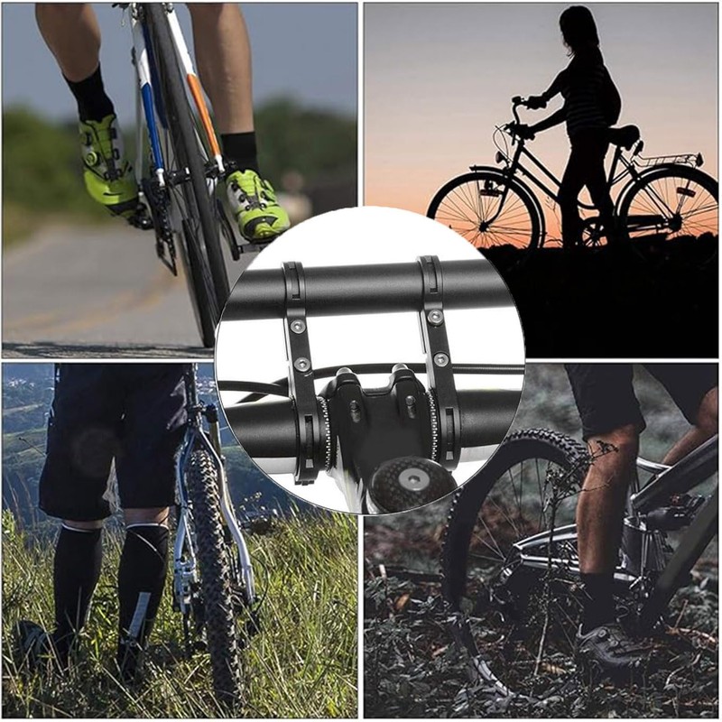 Roczential 20cm Professional Handlebar Extension Frame Bike Handlebar Extend Bracket