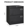 Ball & Cast 2 Drawer Lateral File Cabinet with Lock