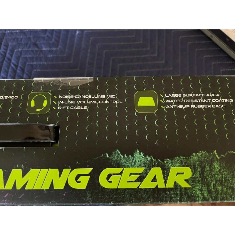 Hypergear Gaming Kit 4-in-1 Tactical Gear Ergonomic Keyboard / Mouse