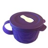Tupperware Crystalwave Microwave Soup Mug 16 Oz Lavender Purple
