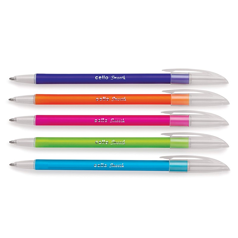 Cello Smooth Stick Pen, Fashion Colors ($1.25 Per Pack)