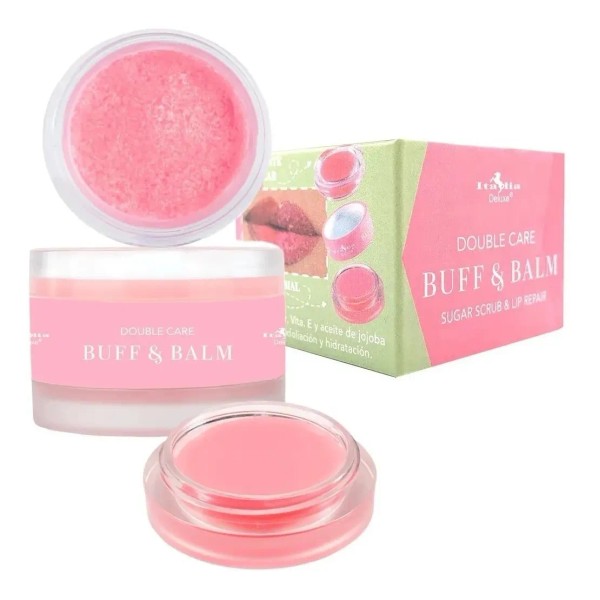 Bálsamo Exfoliante Reparador Labios Buff & Balm Italia Delux