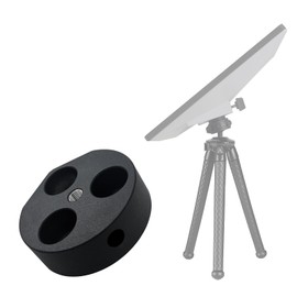 ALLICAVER Starlink Mini Tripod Adapter - 1/4"-20 Aluminum Alloy Mount Adapter Compatible with Starlink Mini Threads and Pipe Use with Pipe Adapter Compatible with Most Tripod or Other Bracket Fixing