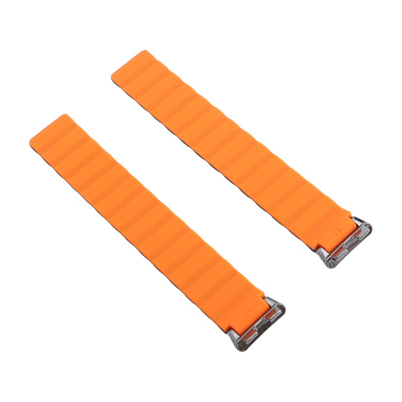 Silicone Magnetic Watch Band Adjustable Quick Release Flexible Sweatproof Comfortable