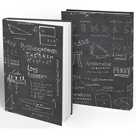 Custom STEM Jumbo-Sized Stretchable Book Cover (Pack of 1, Math)