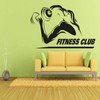 StickMe Women's Fitness Club Wall Sticker (PVC Vinyl, 80 X