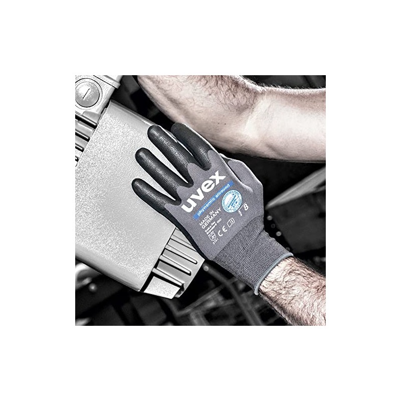 uvex Phynomic Allround Lightweight Work Gloves for Men Size 10