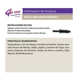 Prosa Rimel Prosa 4 en Uno Mascara Pestañas Microfibras 13g 2 Pieza