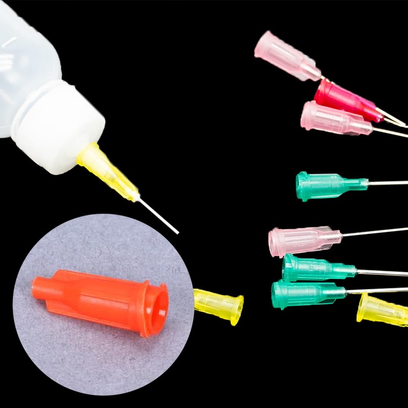 SZXMDKH Tip Glue Dropper Dispenser,5pcs-30ml Precision Tip Applicator Bottle for