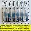 FTG USA 6 Pc #6 (9/64") Countersink Drill Bit Set
