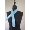 Luoyunna 50’s Retro Neckerchief Silk Feeling Neck Square Scarf (Sky