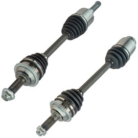 TRQ Front CV Axle Shaft Assembly Set Compatible with 2010-2012 Ford Fusion 2010-2011 Mercury Milan