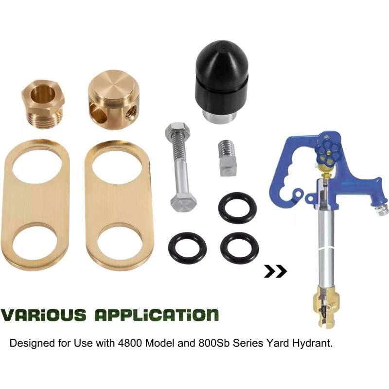 Simmons for Simmons 850SB Yard Water Hydrant 8 Piece Repair