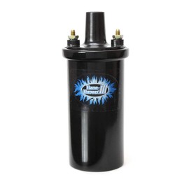 Pertronix 44011 Flame-Thrower III Ignition Coil, 45,000 Volt 0.32 Ohm, 12 Volt, Black