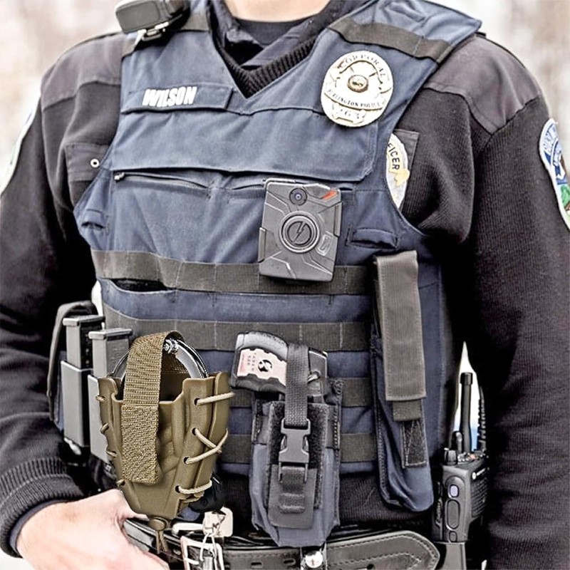 Handcuff Holster, Handcuff Case, Open Top Cuff Pouch for Duty
