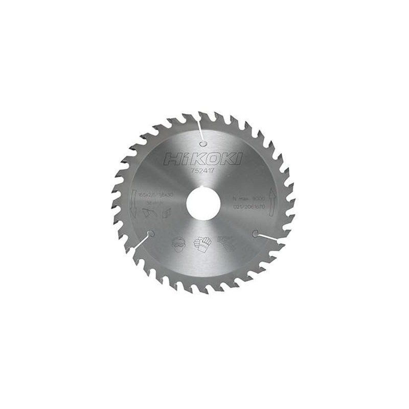 Hitachi Carbide Saw Blade 165 x 30/20 / Z36