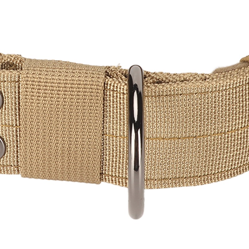 Military Dog Collar Adjustable Nylon Training Dog Collar with Heavy