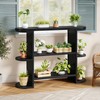 Gewudraw 39” Console Table with Storage, 3 Tier Entryway Table