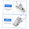 Operitacx 100pcs Clips and Hooks Heavy Duty Drapery Holdbacks for