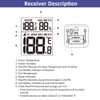 Pool Thermometer Wireless LCD Screen 360 Degree Visibility Pool Thermometer