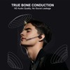 MAIRDI Open Ear Bone Conduction Headphones Bluetooth with Microphone Noise