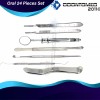 ODM German 24 PC Oral Dental Surgery Extracting Elevators Forceps
