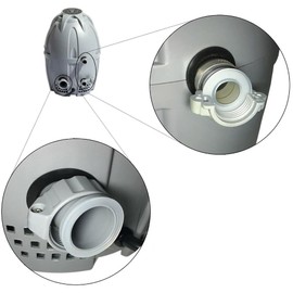 3Pcs Black Connector Seals Washers for Coleman for Lay-Z-spa, A and B/C Connector Seals Gaskets