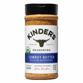 Kinder's Organic Cowboy Butter Seasoning, 11.5 Ounce