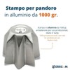 Erretre Srl Professional Baking Mould for Pandoro 1000 g Aluminium