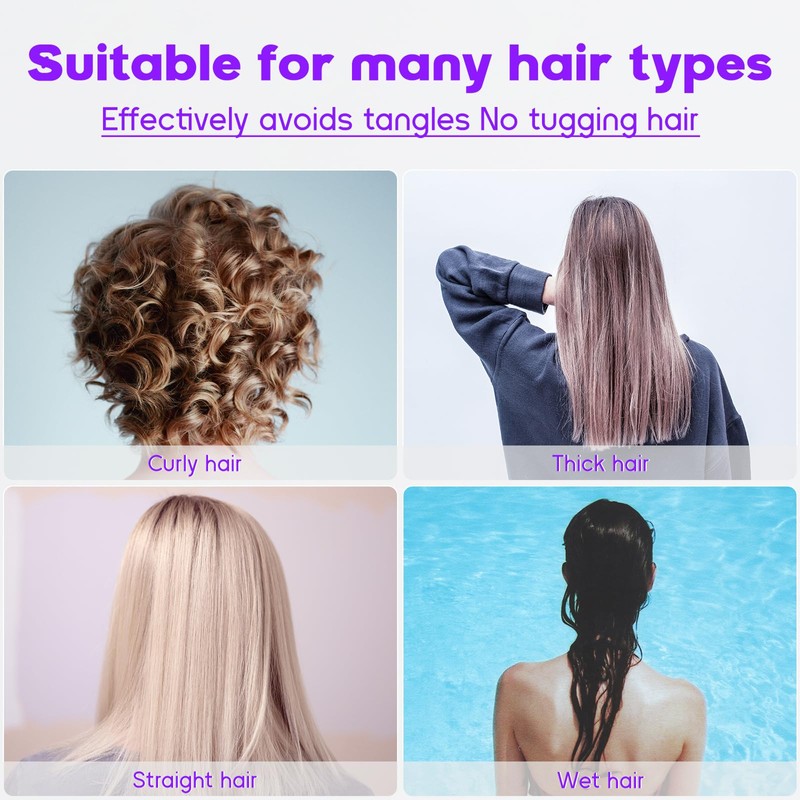 Wet Brush, 2PCS HairBrush Hair Brush for women, Hair Brush