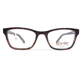 Dereon DOC280 505 Eyeglasses Frames Purple Tortoise Square Full Rim 53-19-140