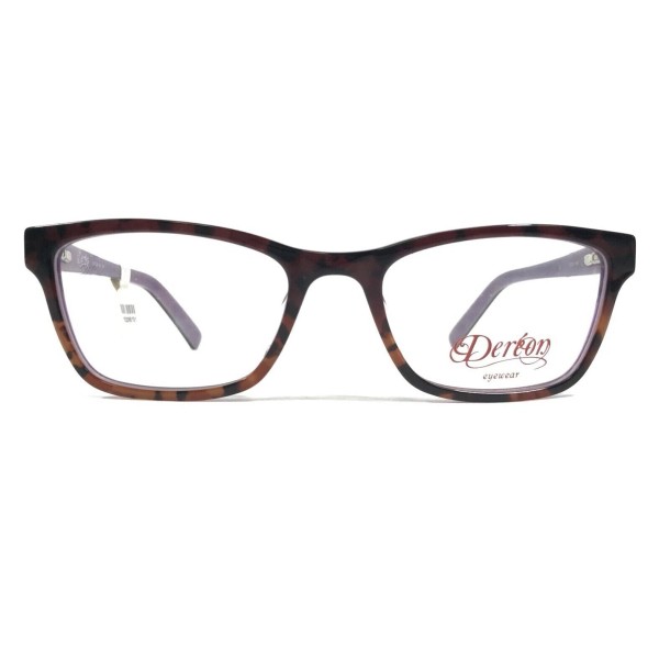 Dereon DOC280 505 Eyeglasses Frames Purple Tortoise Square Full Rim