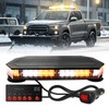 Nrgedzam 1PCS LED Rooftop Emergency Strobe Lights, Flashing Lights for